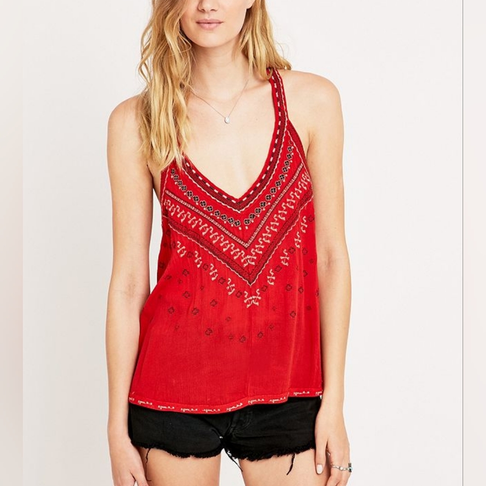 Urban Outfitters Ecote Embroidered Myer Tank Top SIX FOR $30💙